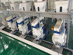 완전 자동 15t/h 바이오매스 목재 펠릿 생산 라인 공장